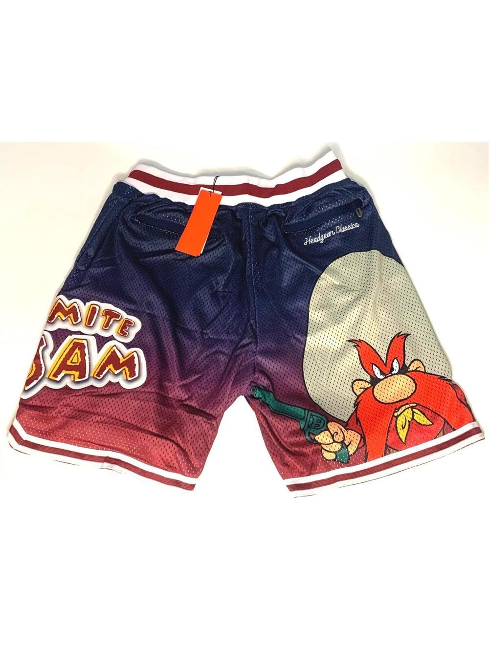 YOSEMITE SAM / DENVER ALTRNV Headgear Classics Basketball Shorts ~Never Worn~ L